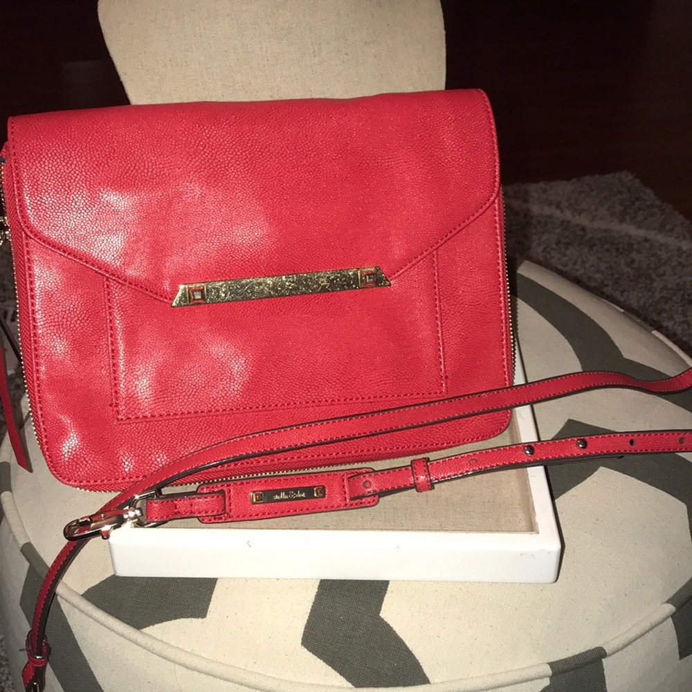 Stella&dot clutch with adjustable Crossbody strap